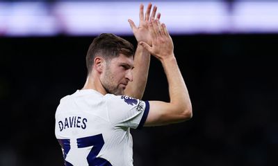 Ben Davies: ‘When you’re doing well, people get excited by any wobbles’