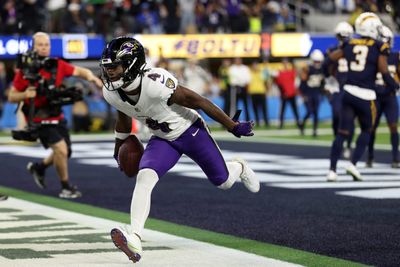 Ravens QB Lamar Jackson has hilarious analysis of WR Zay Flowers’ touchdown celebration in Week 12 vs. Chargers