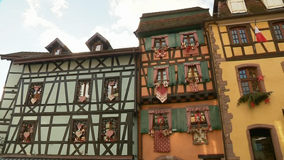 Traditional houses in France's Alsace region get new lease of life