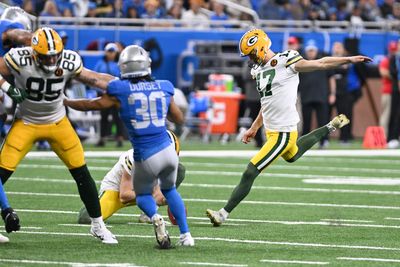 Packers experiencing ups and downs that come with relying on rookie K Anders Carlson