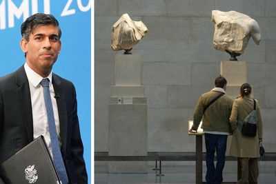 Rishi Sunak set to reject plea to return Parthenon Marbles to Greece