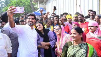 Jagan is determined to implicate Naidu in false cases as he is scared of him, says Lokesh