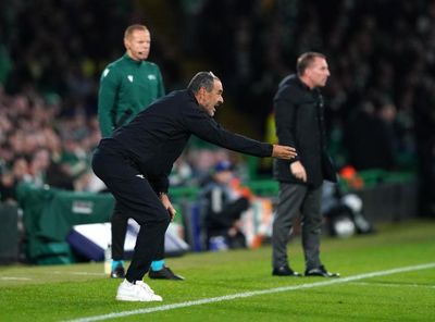 Under pressure Maurizio Sarri expecting another tough test against Celtic