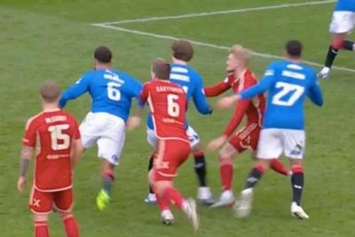 Neil Lennon insists Rangers should not have had a penalty against Aberdeen