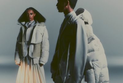 Moncler and Sacai have united to create the wardrobe of the future
