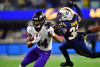 Ravens snap count vs. Chargers: Breakdown, observations from 20-10 win in Week 12