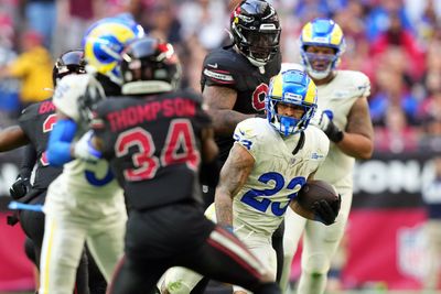 No player in NFL history has had a stat line like Kyren Williams’ in Week 12