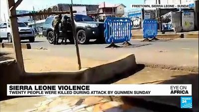 Twenty killed in Sierra Leone military barracks attack