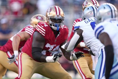 49ers banged up OL on hand for bonus practice ahead of Week 13