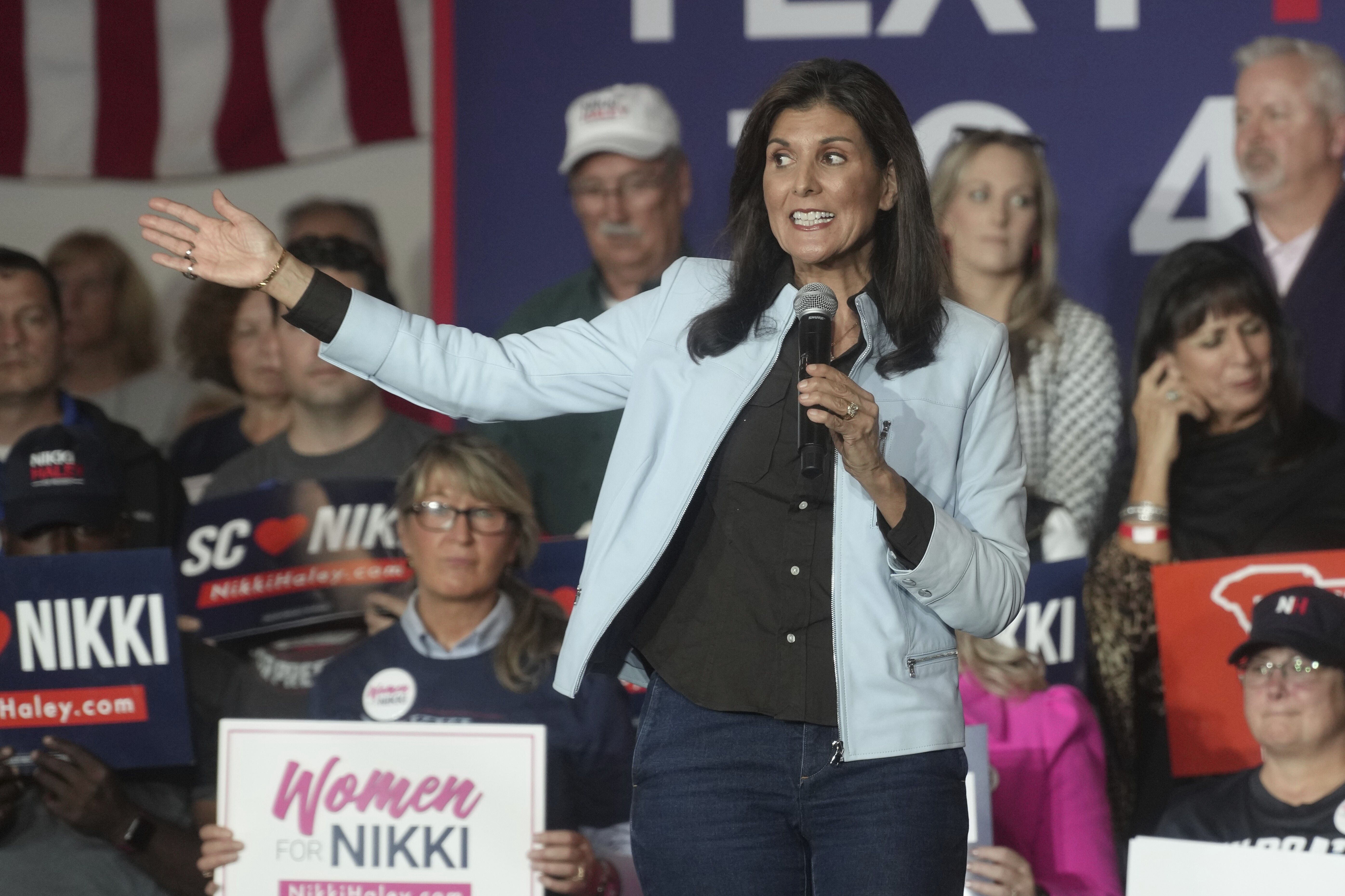 In South Carolina Haley’s ‘town hall’…