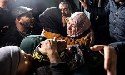 Israel says 30 Palestinians released after 12 hostages returned from Gaza – as it happened