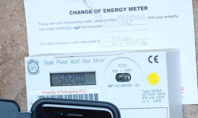 Why is Ovo unable to change my meter?