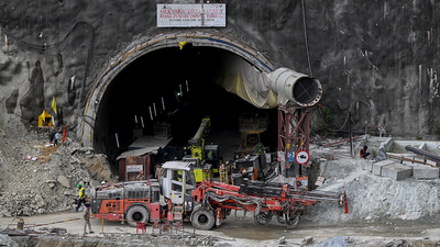 Watch live: Rescuers attempt to reach 41 Indian workers trapped for 17 days in tunnel