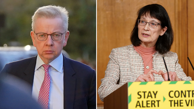 Watch: Michael Gove and Jenny Harries give evidence to Covid inquiry