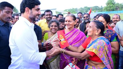 CM never visited families of handloom weavers who ended their lives in Andhra Pradesh, says Nara Lokesh