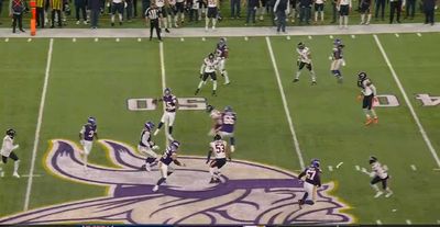 The Vikings’ final, chaotic lateral play set to the Benny Hill theme is perfect