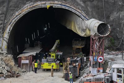First 18 workers rescued from collapsed tunnel in India after 17 days