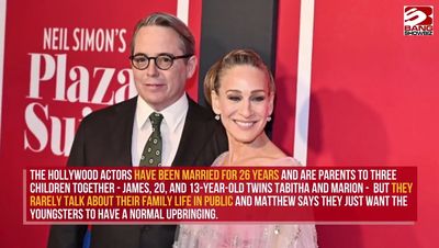 Sarah Jessica Parker and Matthew Broderick seen in rare photo with their children