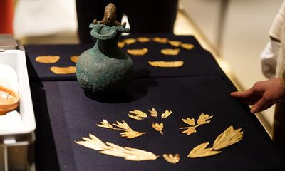 ‘Part of our history’: Ukraine hails return of Scythian gold treasures