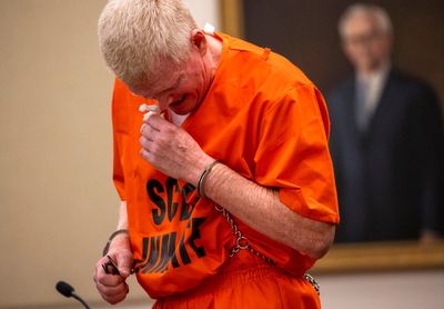 Sobbing Alex Murdaugh makes himself the victim at fraud trial sentencing