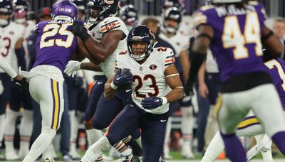 Bears turn to rookie RB Roschon Johnson vs. Vikings