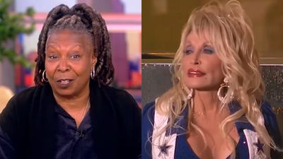 Of Course The View Hosts Weighed In On Dolly Parton's Cowboy Cheerleader Performance And The Criticisms That Followed