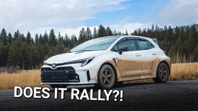 Watch This Toyota GR Corolla Go Absolutely Wild On A Dirt Back Road