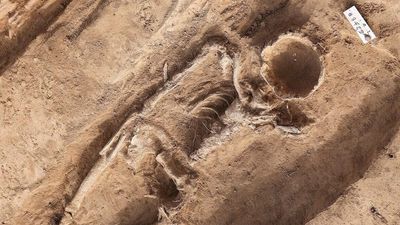 1,000-year-old skeleton of noblewoman with hollowed-out skull found buried next to 'husband' in Germany