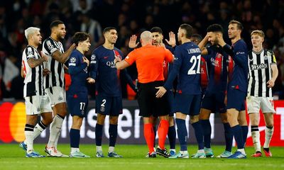 ‘It wasn’t the right decision’: Eddie Howe criticises last-gasp PSG penalty call