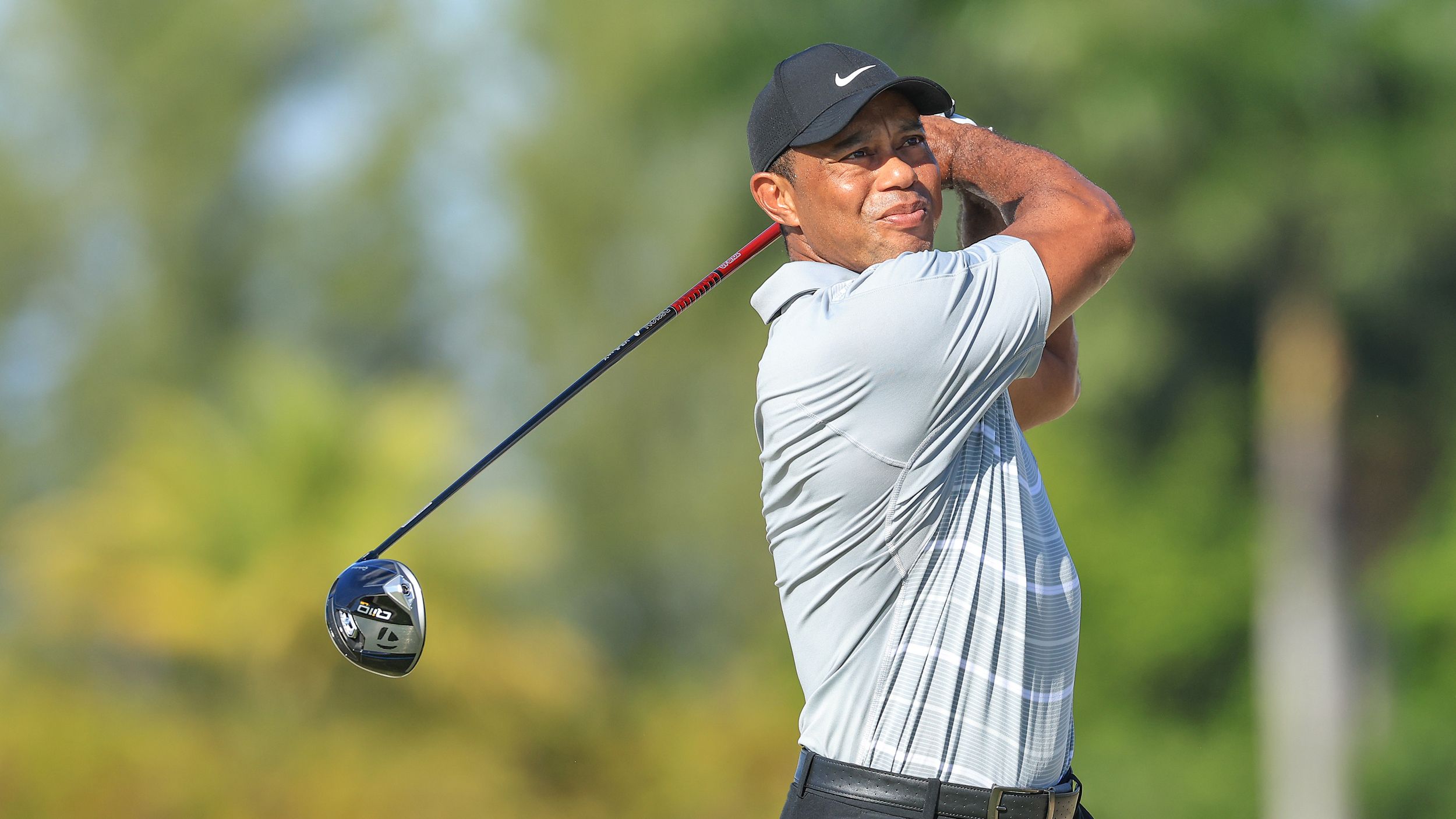 Tiger Woods Using New TaylorMade Driver At Hero World…