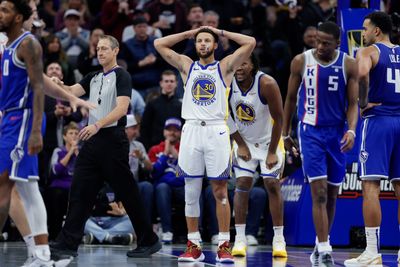 NBA Twitter reacts to Warriors being eliminated from in-season tournament after collapse vs. Kings
