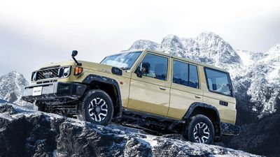 The Toyota Land Cruiser 70 Is Back In Japan, Fender Mirror And All