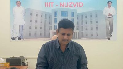 Prof. Chandrashekar assumes charge as RGUKT Nuzvid IIIT Director