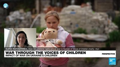 Helping Ukrainian children traumatised by war: The story of Olena Rozvadovska
