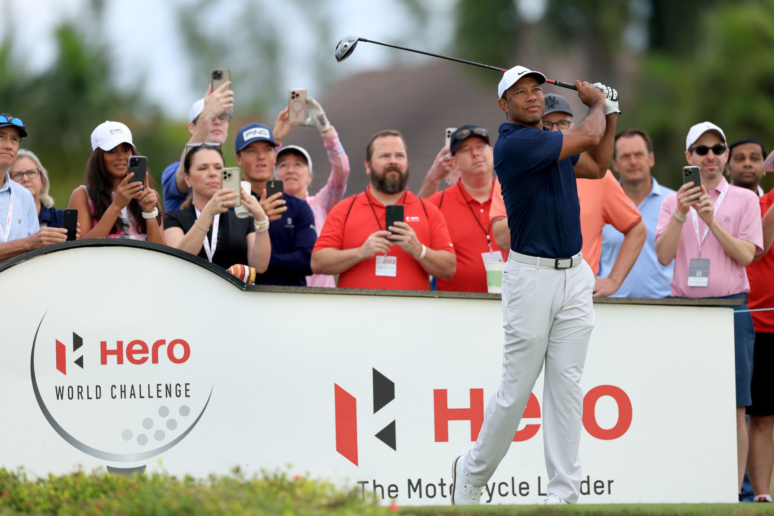 Photos Tiger Woods at the 2023 Hero World Challenge…