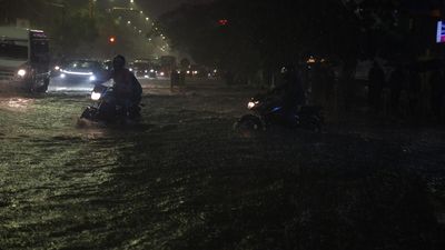 First heavy showers of Northeast monsoon leave parts of Chennai flooded