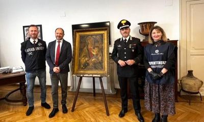 €100m Botticelli painting forgotten for 50 years recovered from Naples home