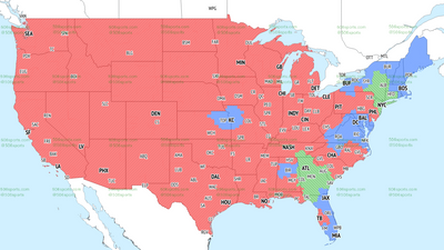Falcons vs. Jets: TV broadcast map for Week 13