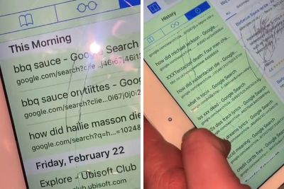 Dad And Netizens Are Collectively Mortified After Scrolling Through 8YO’s Internet Browsing History