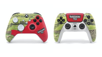 Yorkshire Tea is now selling branded Xbox and PS5 controllers for £150 and the designs are something to behold