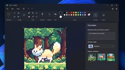 Microsoft Paint adds DALL-E 3 AI support from OpenAI to keep the creative juices flowing in Windows 11