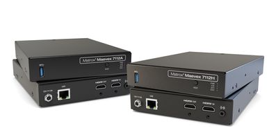 Matrox Video Introduces Single-Channel Maevex 7100 Series AVC/HEVC 4K60 Encoders