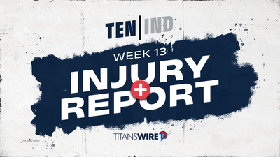 Titans vs. Colts Week 13 injury report: Wednesday