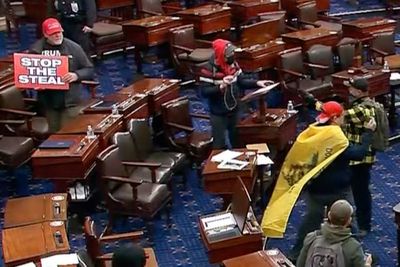 FBI: Man wearing Captain America backpack stole items from senators' desks during Capitol riot
