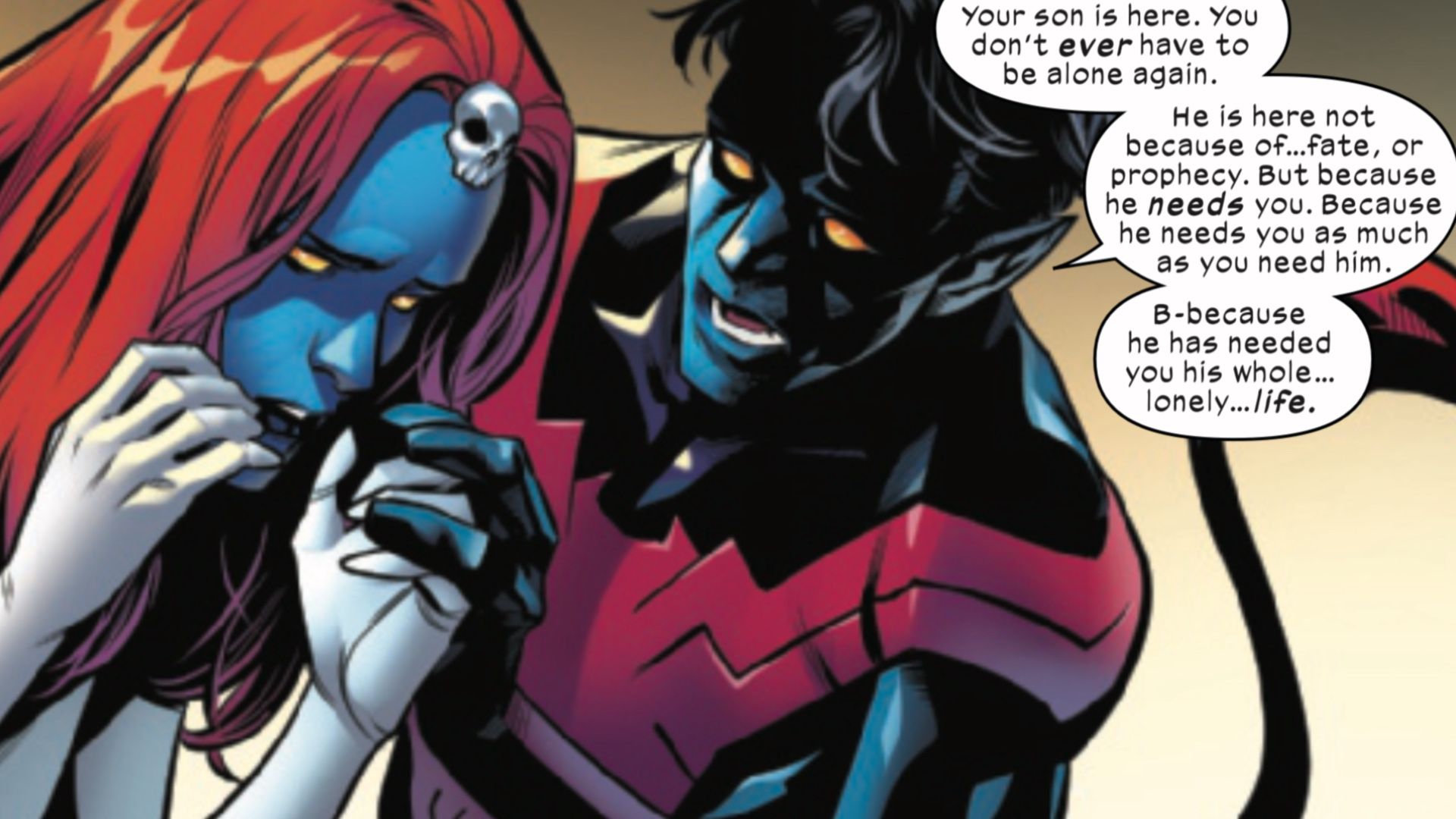 Marvel just retconned Nightcrawler and Mystique’s…