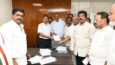 TDP delegation meets CEO, complains about large-scale manipulation of electoral rolls
