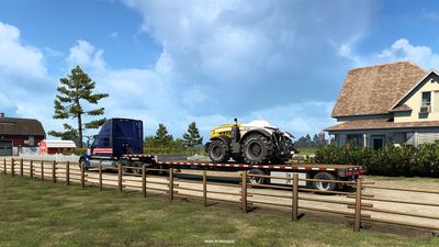 Farming Takes Center Stage in American Truck Simulator with Farm Machinery DLC