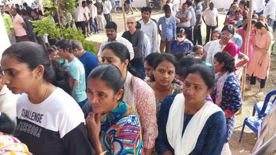 Telangana election 2023 | Long queues outside booths in towns and rural parts of Telangana as polling begins