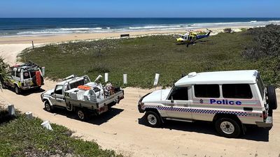 Toddler run over by ute, airlifted to hospital