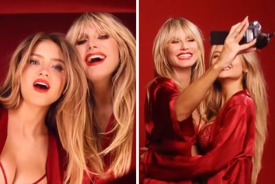 “It’s Sick”: People Slam Heidi Klum’s Christmas Lingerie Shoot With Teenage Daughter